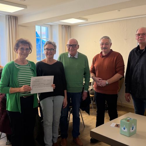 Spendenübergabe an die Bürger für Bürger Hackenheim 03-2026