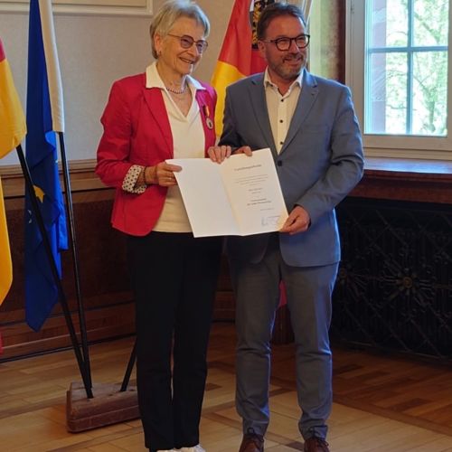 Verdienstmedaille des Landes RLP an Elke Heil 05.2026