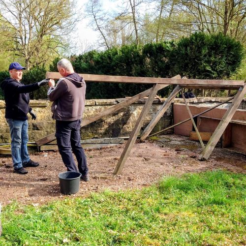 Arbeitseinsatz auf dem Friedhof 04-2026