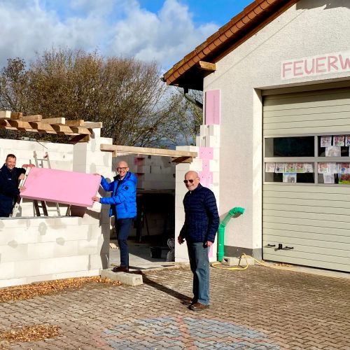 Erweiterung des Feuergerätehaus Pleitersheim 11.2020