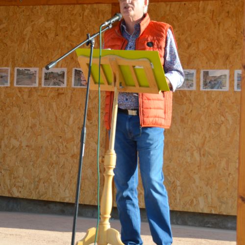 Eröffnung des damaliger Ortsbürgermeisters H. Spieß 