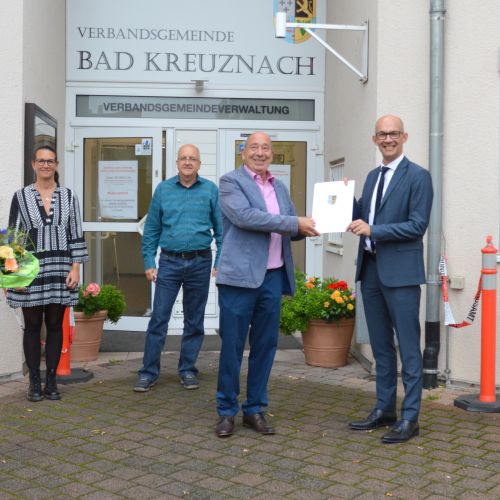 Versbschiedung von Bauamtsleiter Reiner Stumpf in den Ruhestand 09-2020