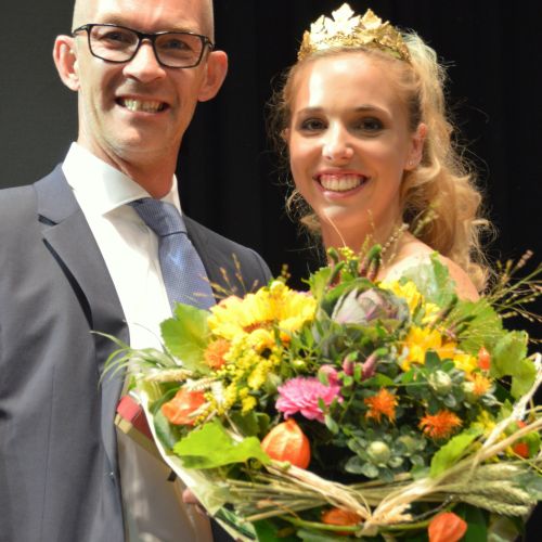 Krönung der Rhh. Weinprinzessin Julia Reich aus Pfaffen-Schwabenheim 15.09.2018 in Bingen