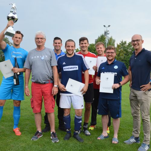 Siegerehrung VG-Fussballturnier 2018 in Fürfeld