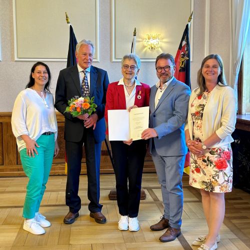 Verleihung der Landesverdienstmedaille Rheinland-Pfalz an Elke Heil - 04.2026